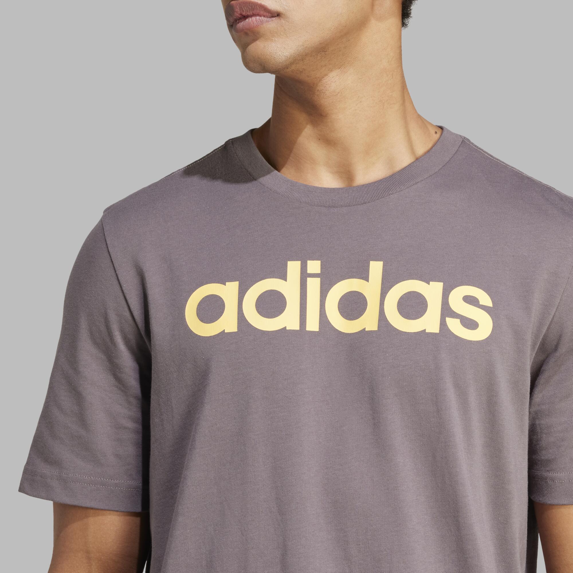 T-SHIRT DE FITNESS SOFT TRAINING ADIDAS HOMME GRIS 6/8