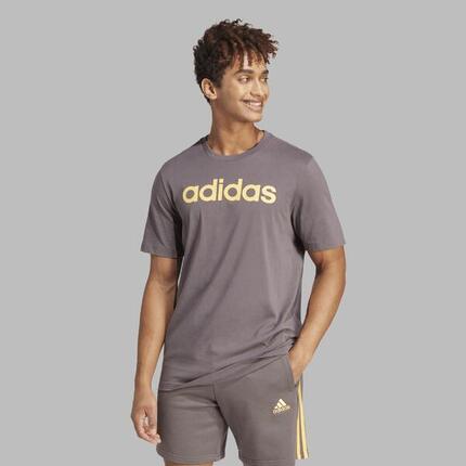 T-SHIRT DE FITNESS SOFT TRAINING ADIDAS HOMME GRIS