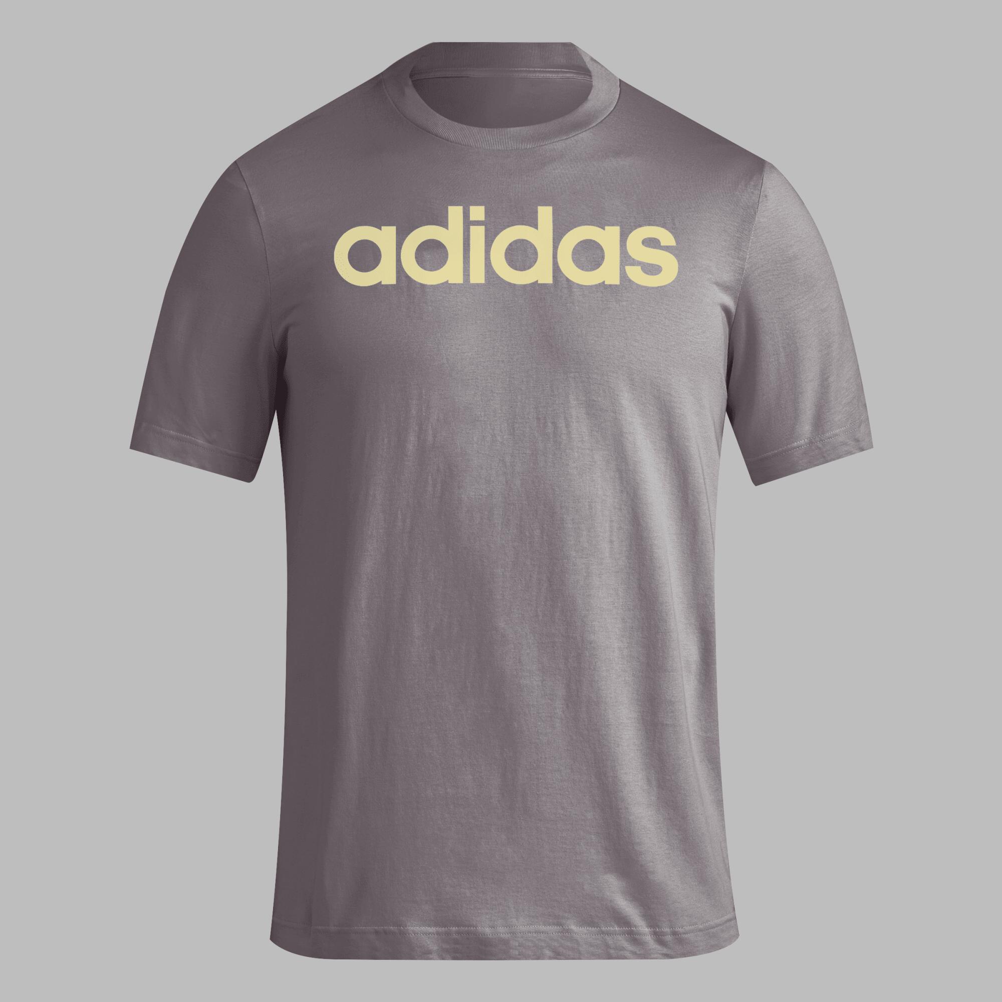 T-SHIRT DE FITNESS SOFT TRAINING ADIDAS HOMME GRIS 7/8