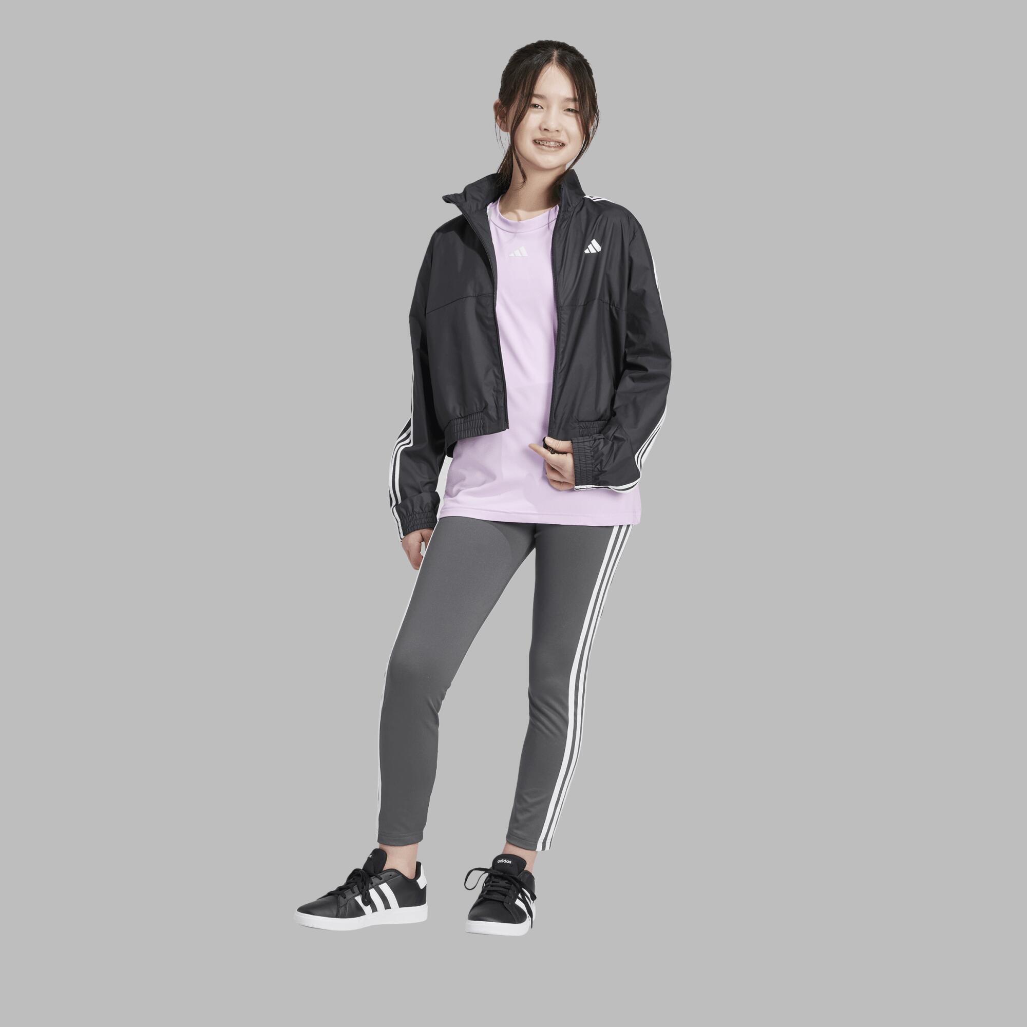 Camiseta Deportiva Adidas Niños Violeta 4/11