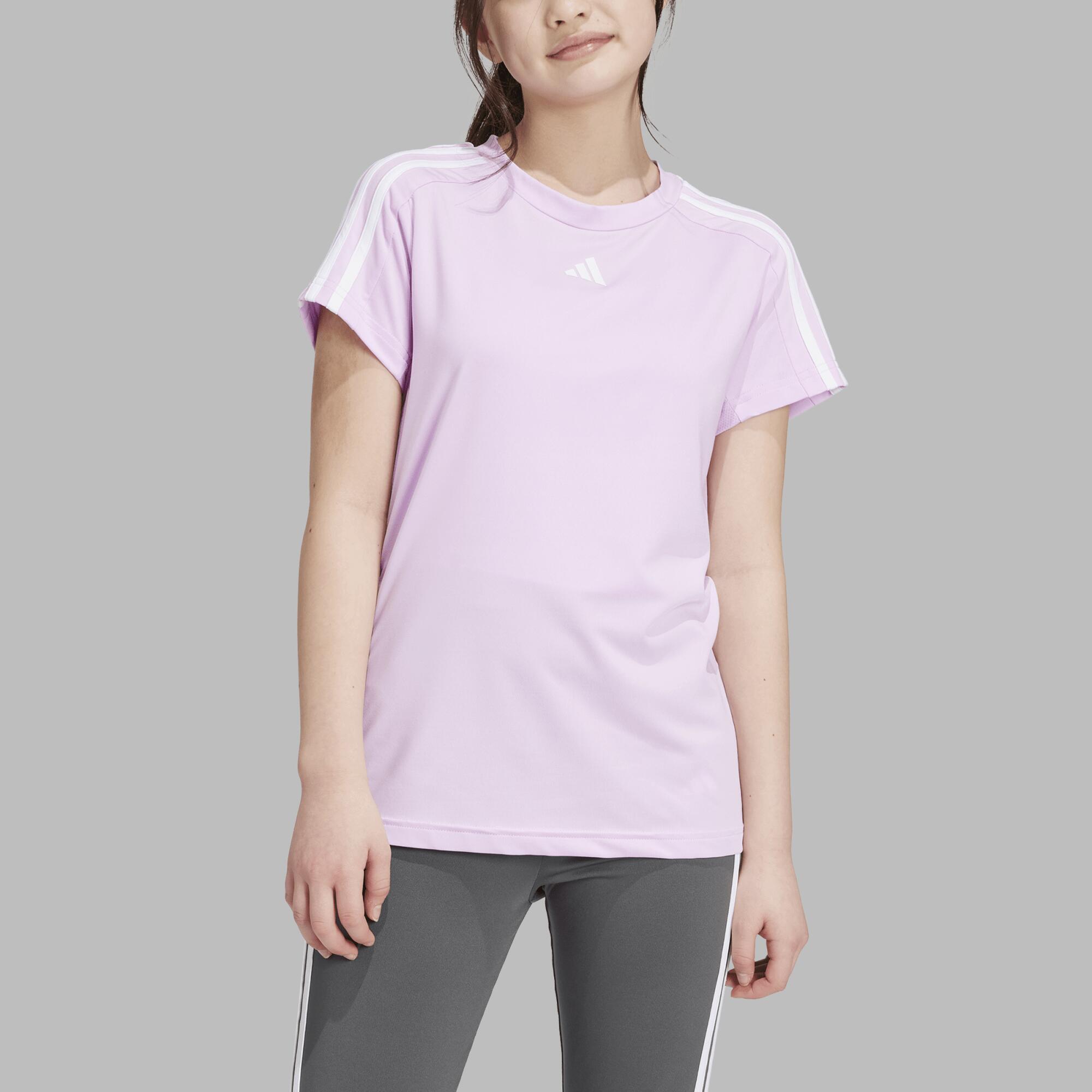 Camiseta Deportiva Adidas Niños Violeta 2/11