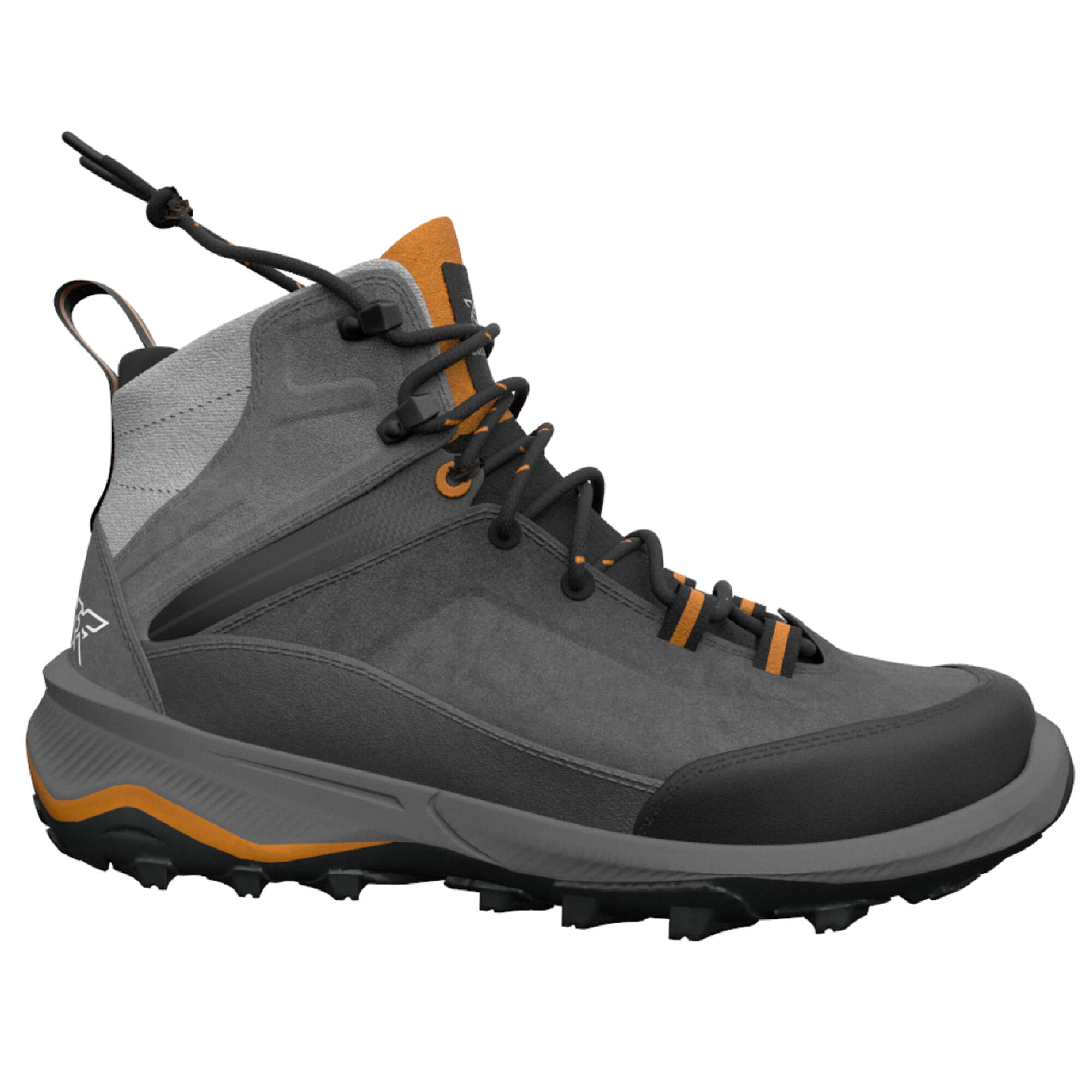 Chaussures de randonnée en cuir homme, MT 100 Mid 6/6