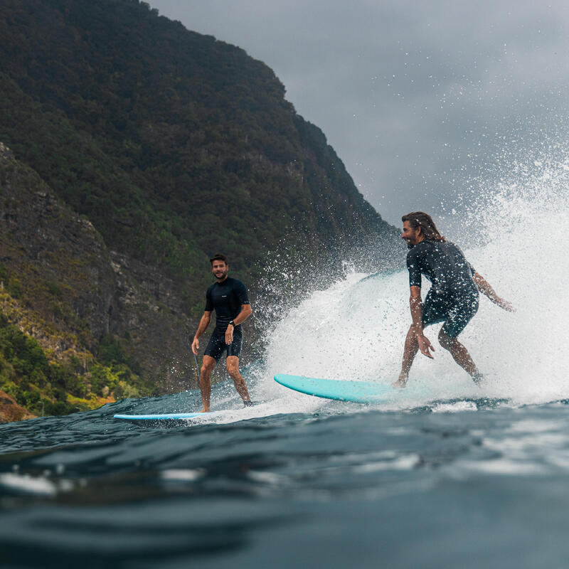 Placă surf spumă 6' swallow tail 49L Albastru deschis