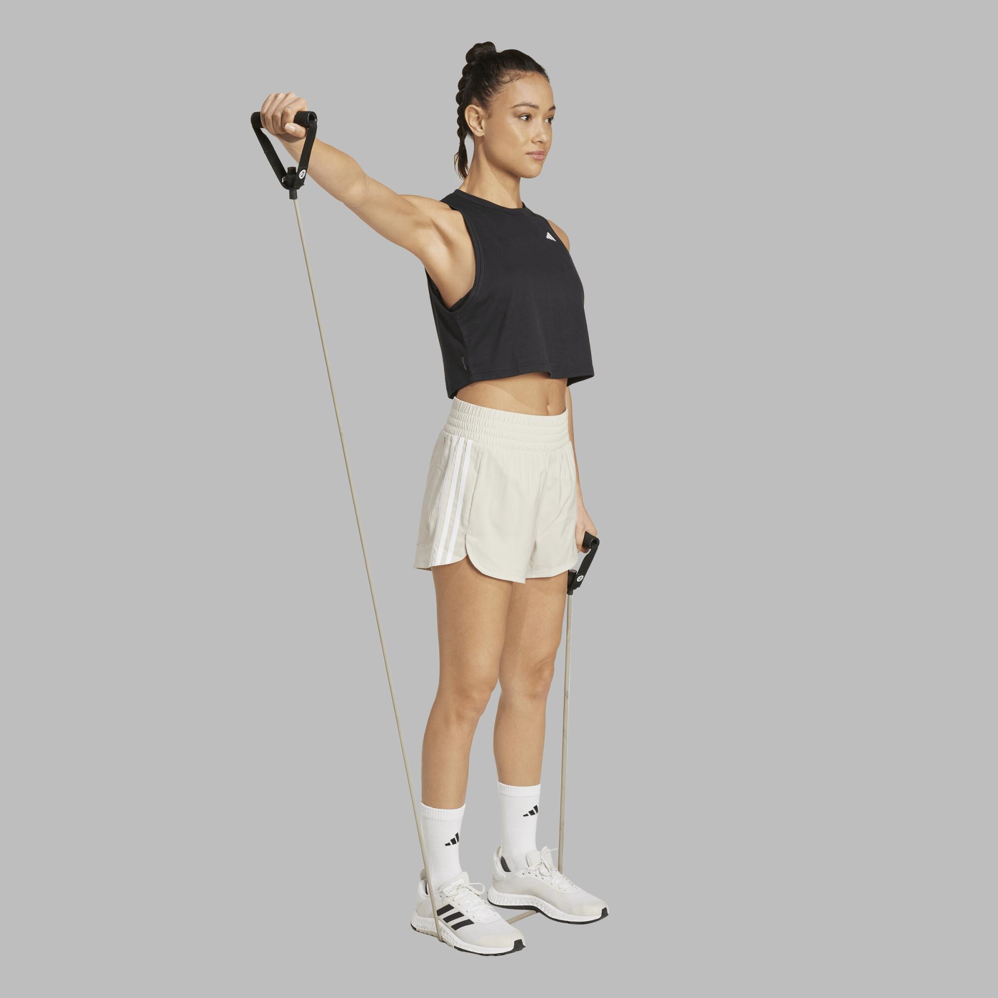 Fitness Shorts Damen - grau 3/6