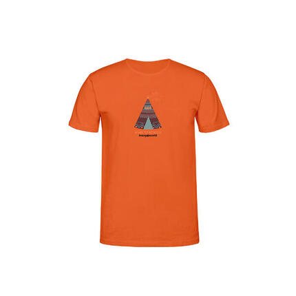 Camiseta de montaña y trekking manga corta Niños Trangoworld Adai