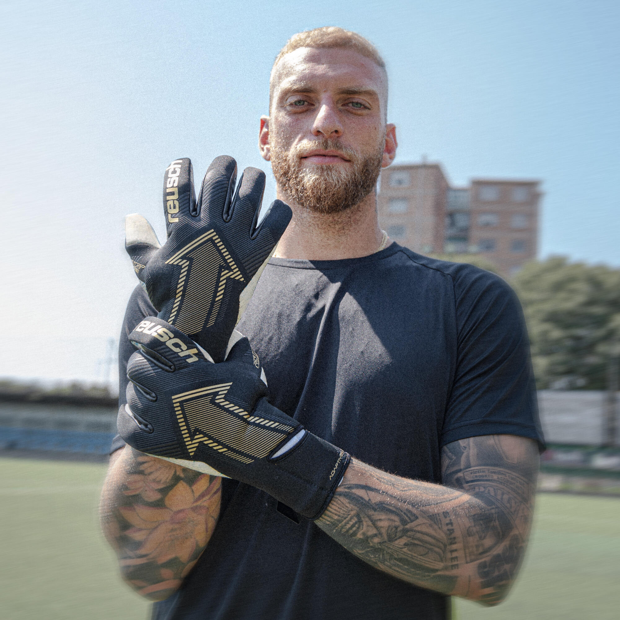 Luvas de Guarda-redes de Futebol Adulto FASTGRIP SILVER 3/9