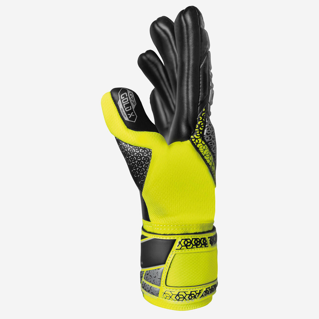Adult Goalkeeper Gloves Attrakt Gold