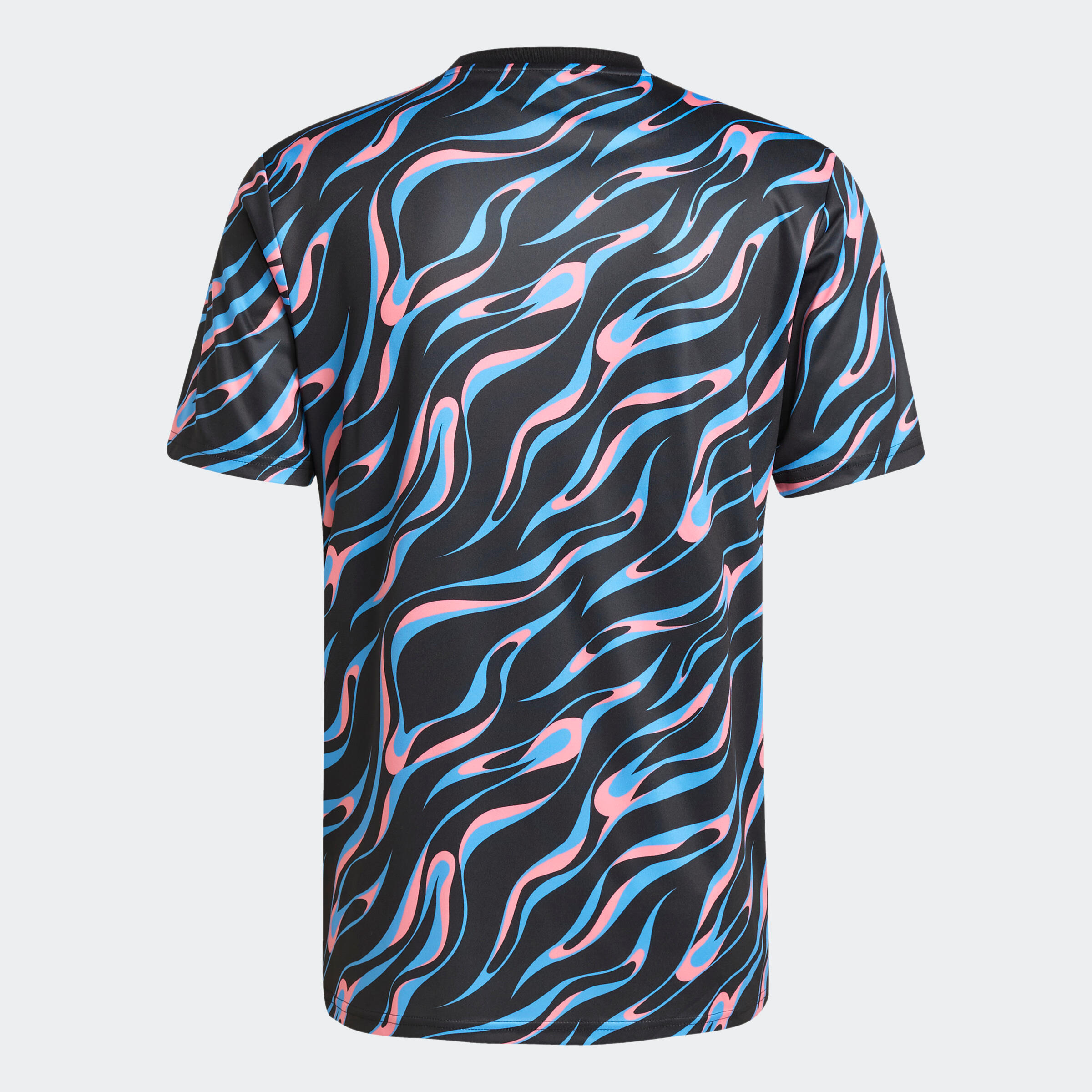 Camisola de Treino Futebol Adulto Azul/Rosa 2/7
