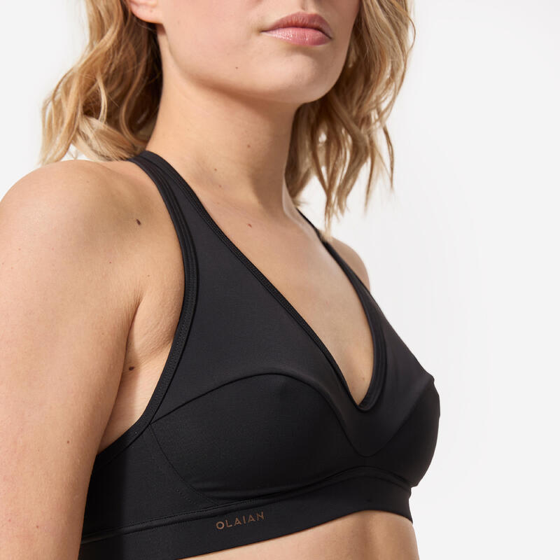 Haut de maillot de bain brassière Femme - Ana noir