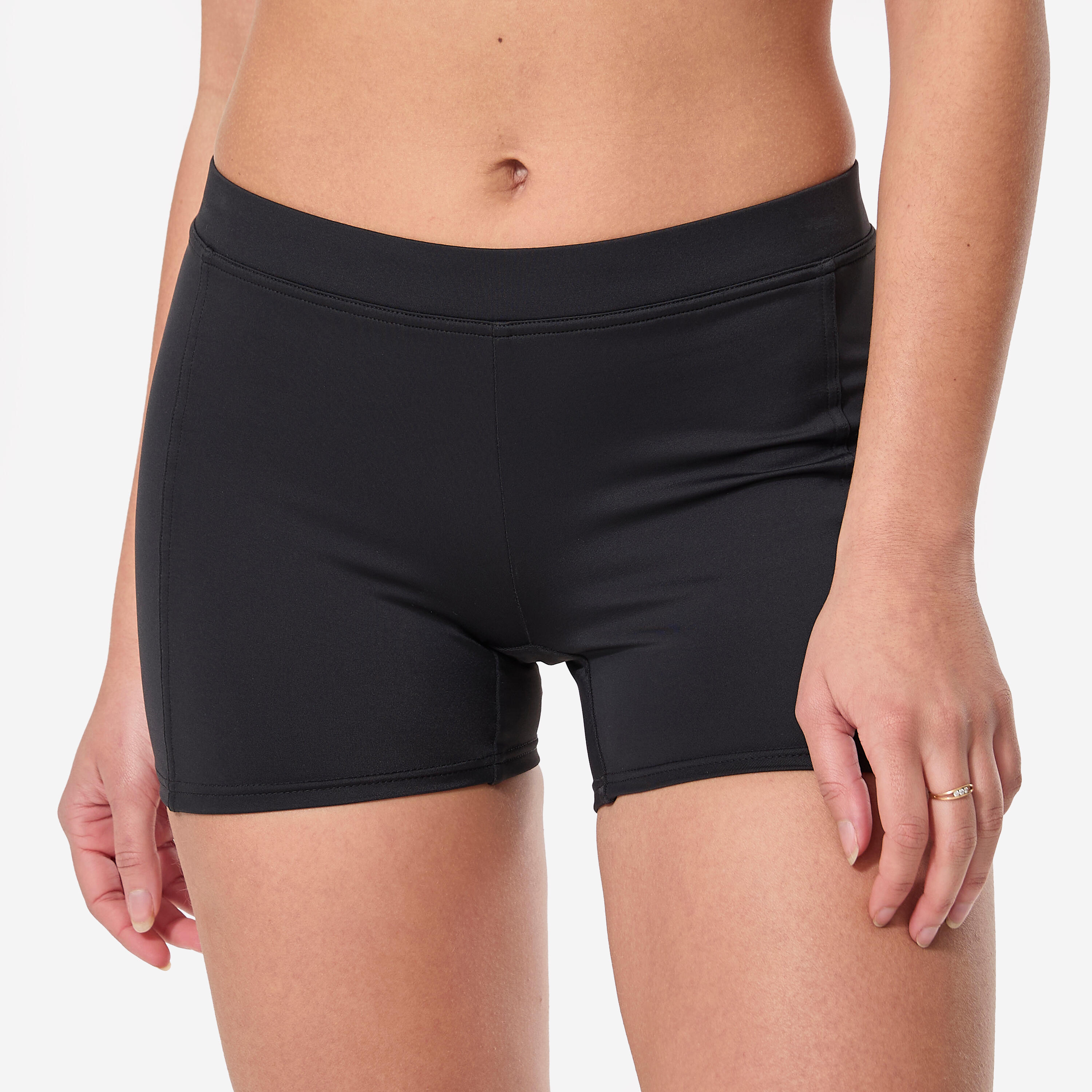 Women’s Shorty Swimsuit Bottoms - Reva - Black