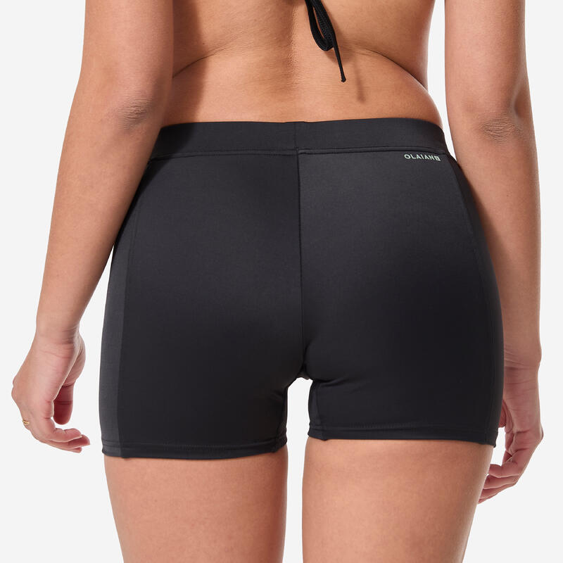 Slip de baie formă shorty Reva Negru Damă