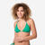 HAUT DE MAILLOT DE BAIN FEMME TRIANGLE COULISSANT MAE VERT
