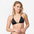 HAUT DE MAILLOT DE BAIN FEMME TRIANGLE COULISSANT MAE NOIR