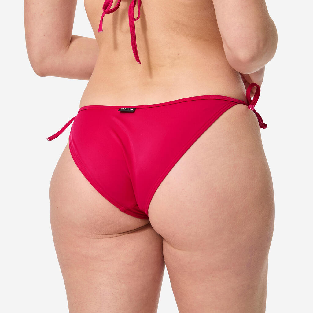 Panty de bikini anudada negra para mujer Sofy