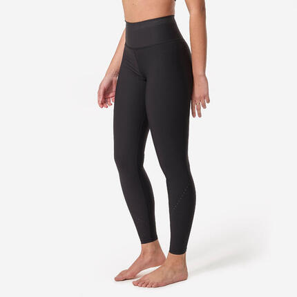 LEGGING DE SURF ANTI UV RACHEL NOIR SECONDE PEAU ET TAILLE HAUTE GAINANTE
