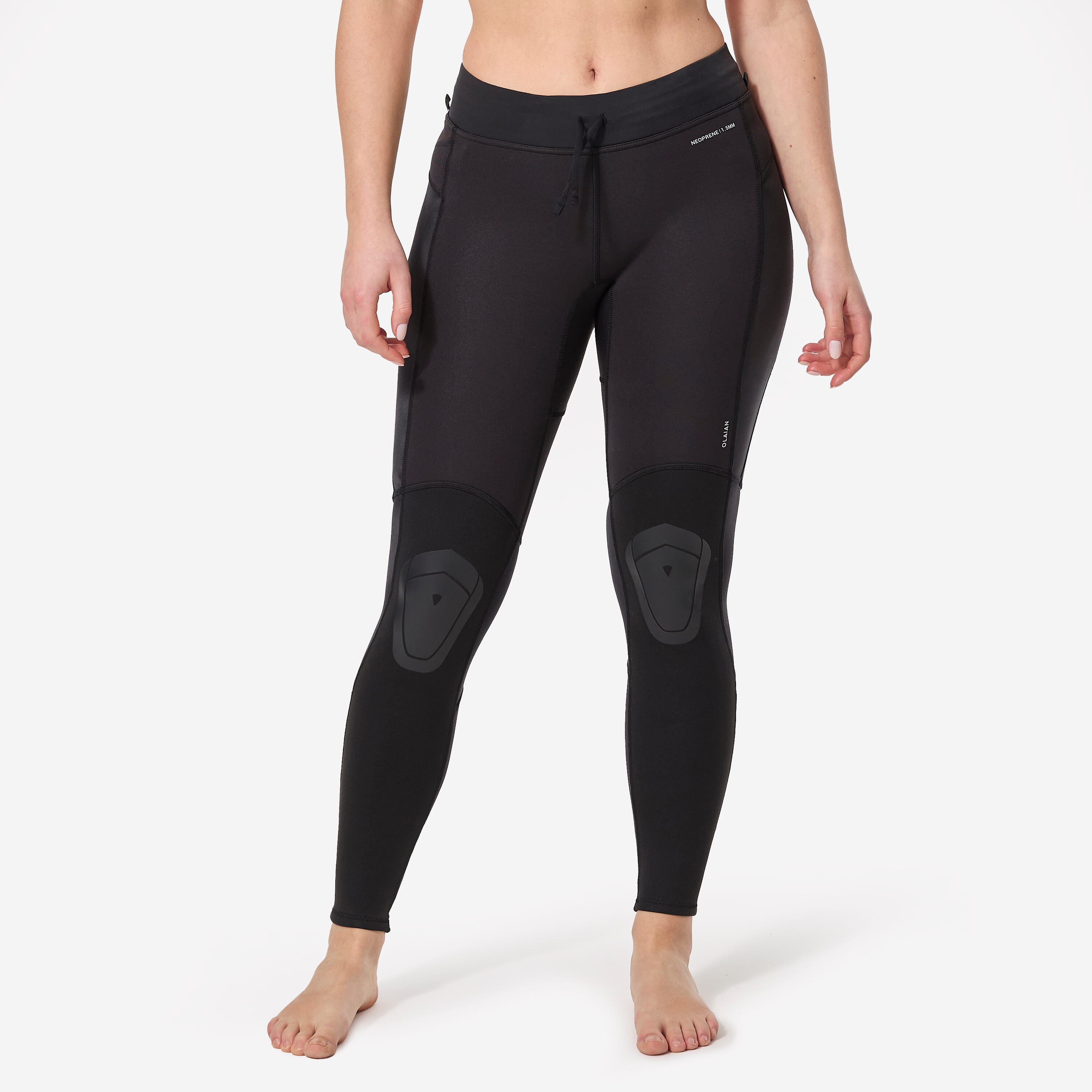 Colanţi Surf Anti-UV 900 UPF50+ Neopren Negru Damă
