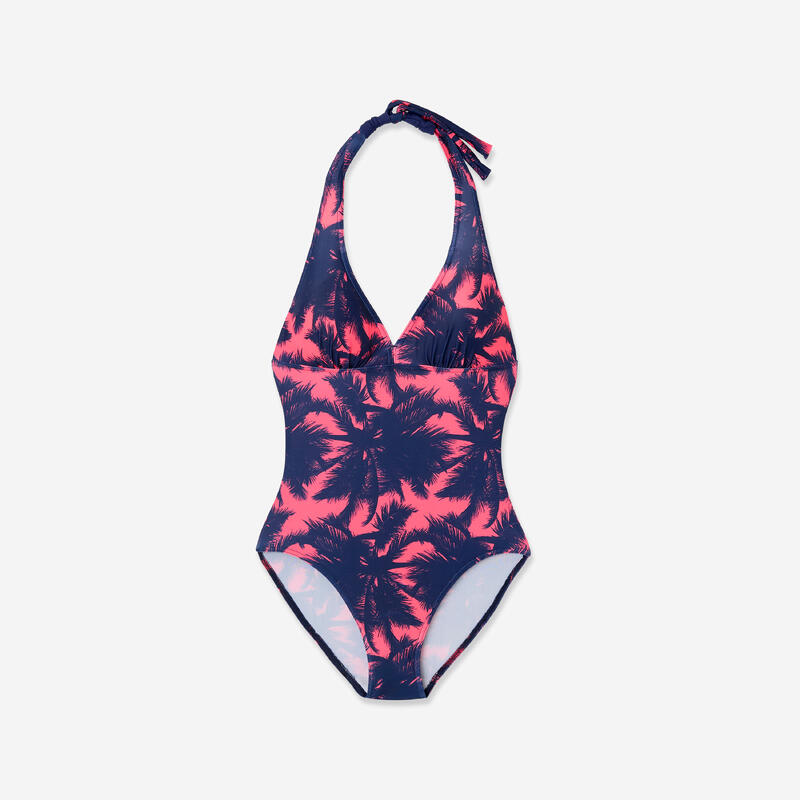 Costum întreg de baie CLEA POLY Bleumarin-Roz Damă 