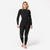 Combinaison SURF 100 Néoprène 4/3 mm femme noir back zip