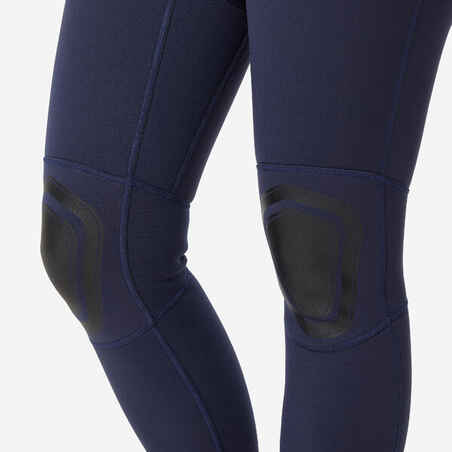 SURF 100 Neoprene wetsuit 2/2 mm women’s Marine blue back zip