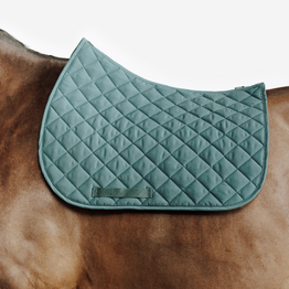 Tapis de selle équitation cheval et poney - 100 vert