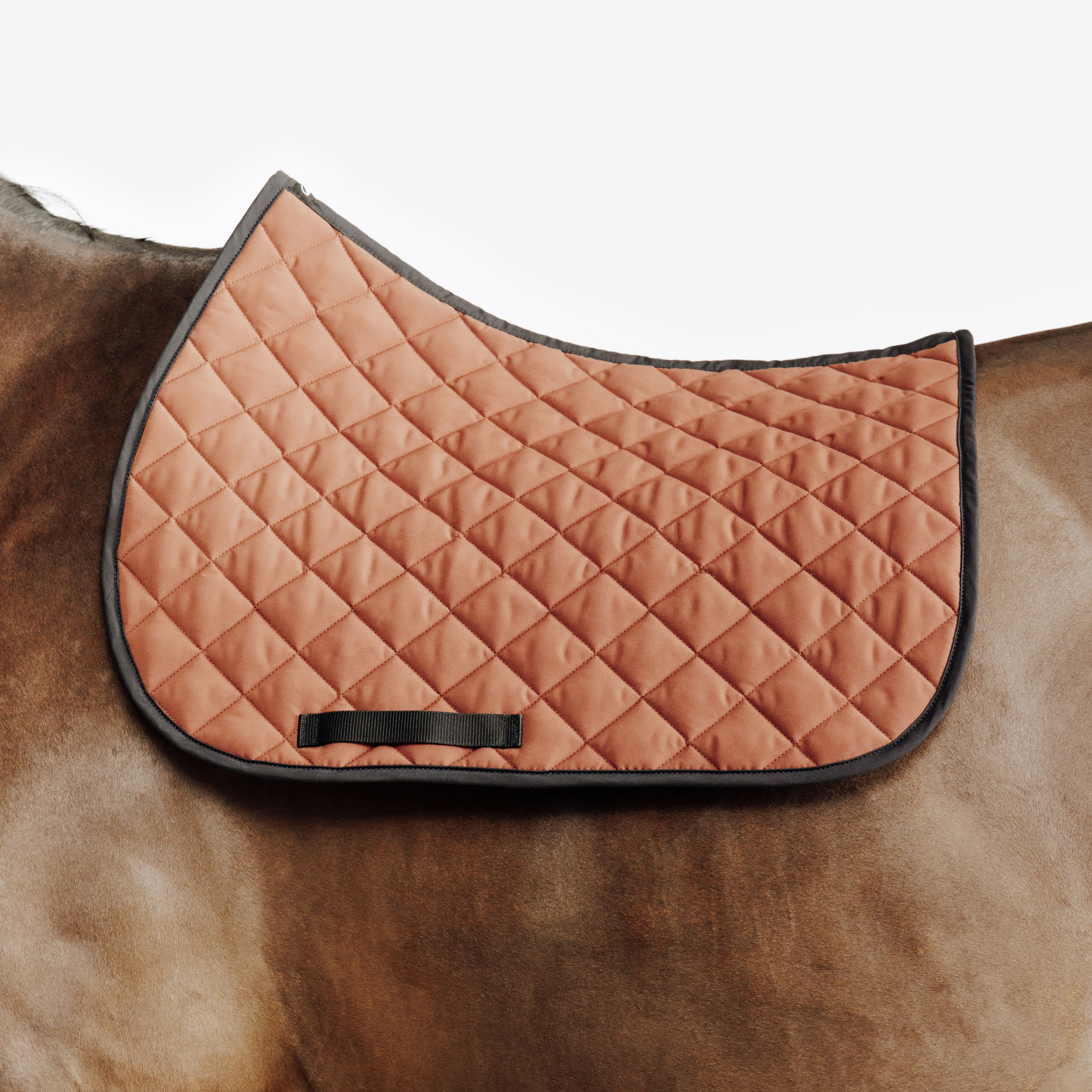 Tapis De Selle Fouganza Rouge – Coton – Occasion Bon état – Équitation
