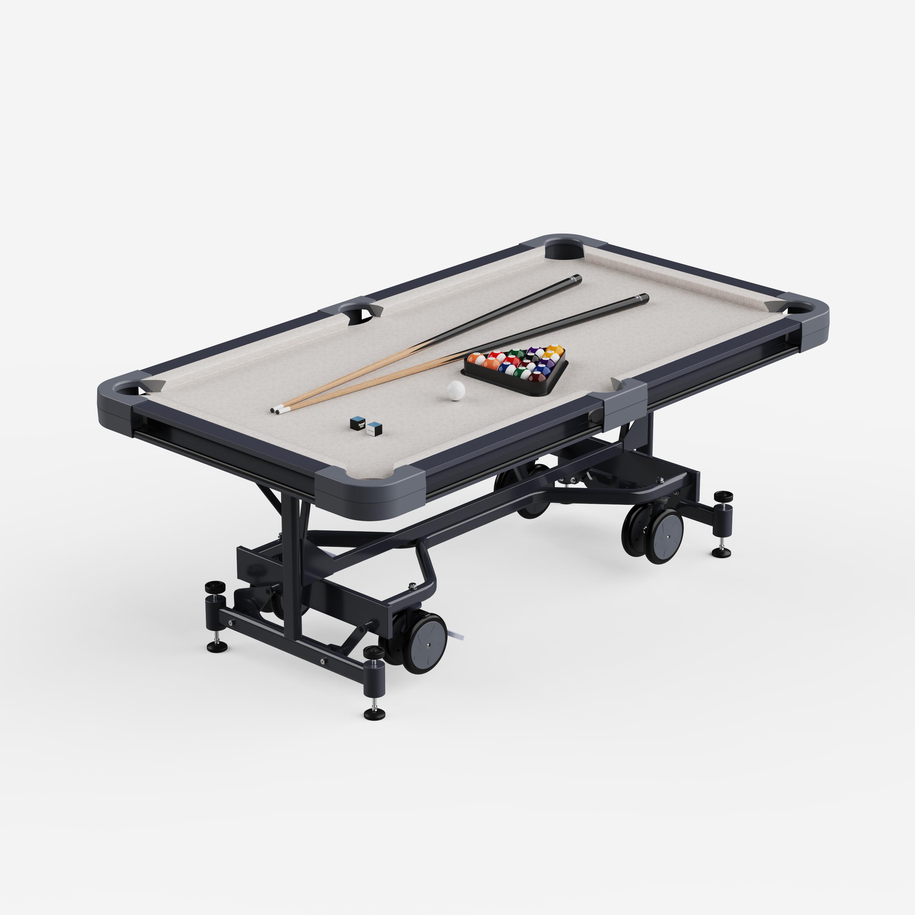 Billardtisch BT700 Outdoor zusammenklappbar 1/21