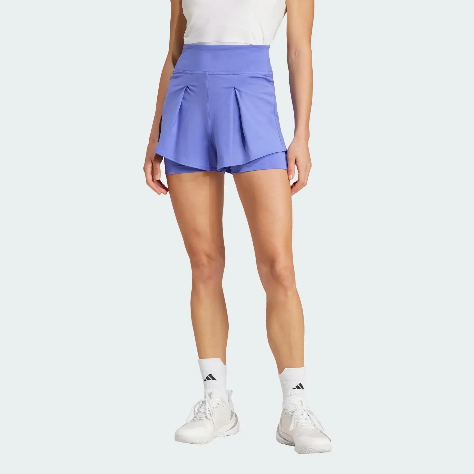 Shorts de Tenis Adidas Match - Azul 2/6