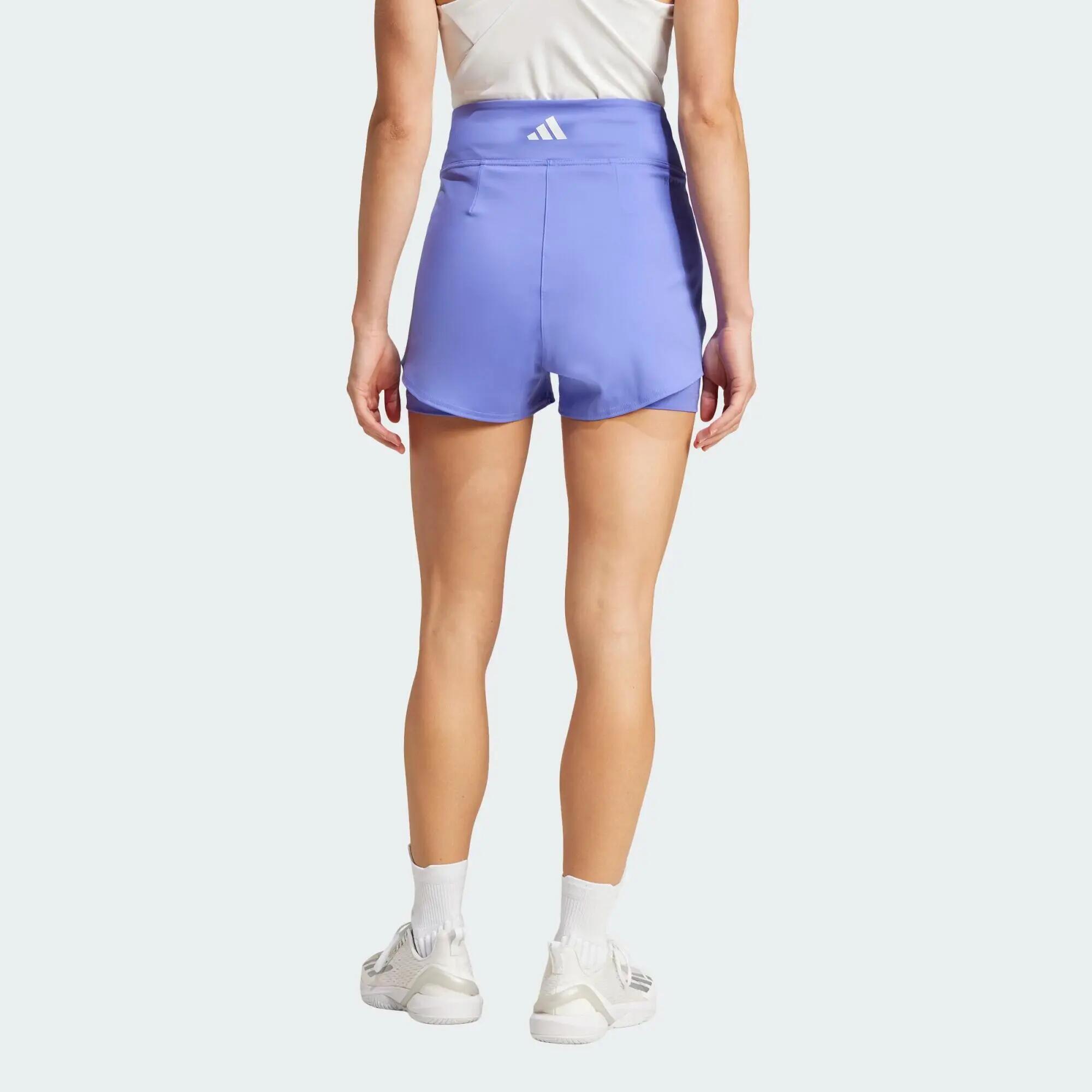 Shorts de Tenis Adidas Match - Azul 3/6