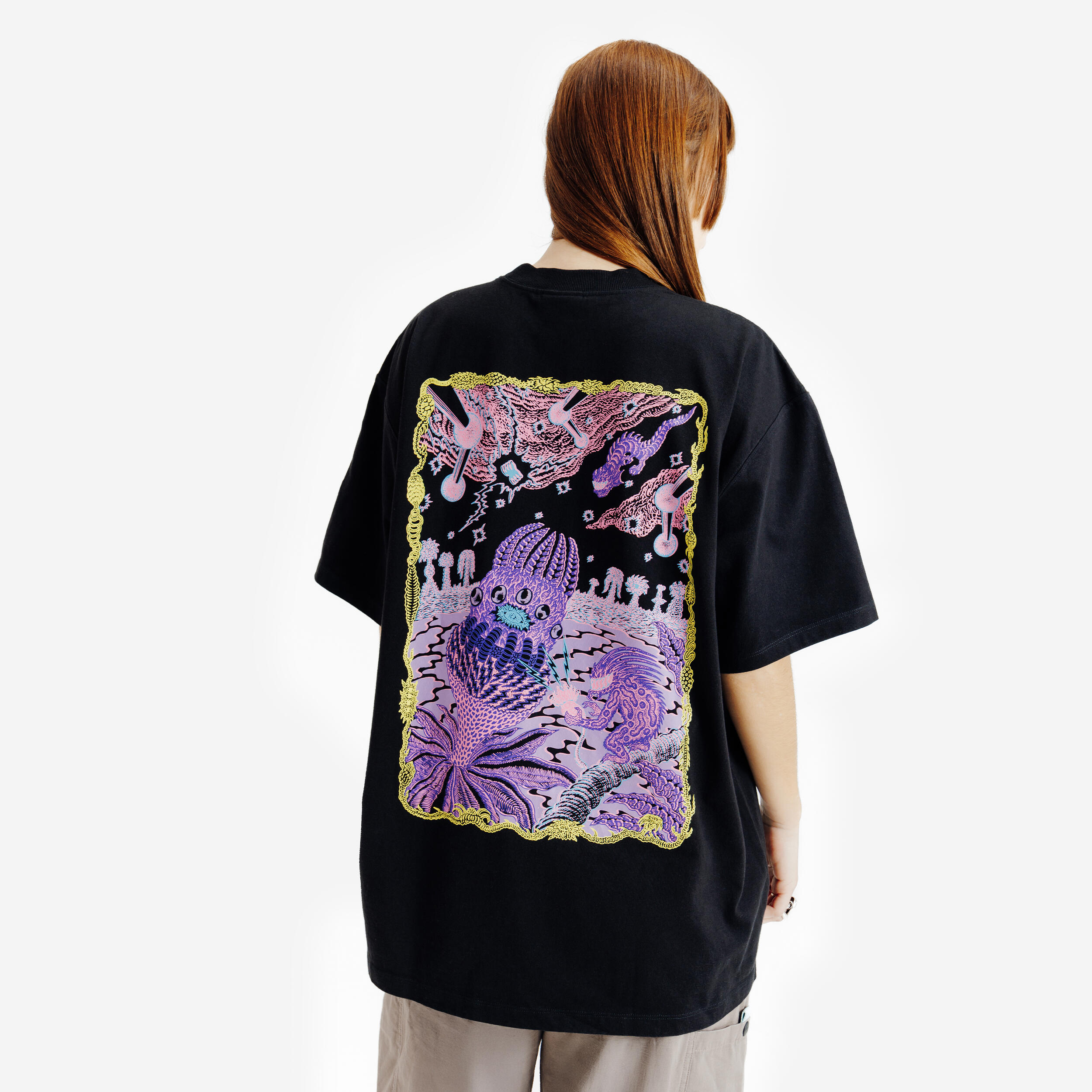 T-Shirt - Decathlon x Tetsunori schwarz 4/11
