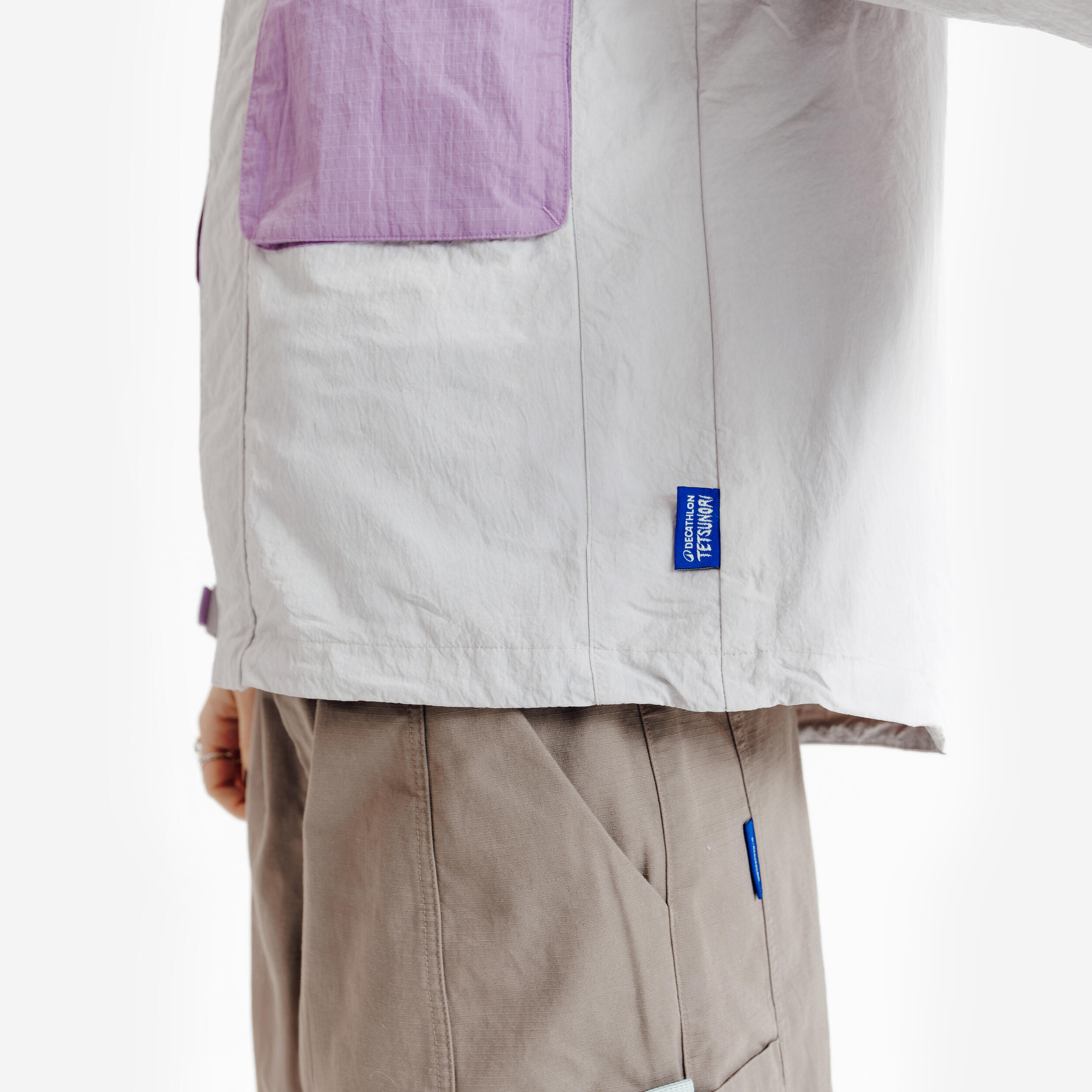 Casaco DECATHLON x TETSUNORI, Bege e Violeta 7/13