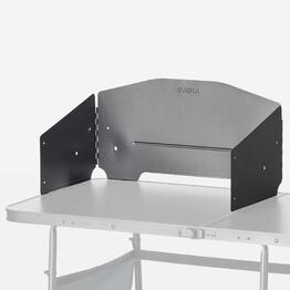Pare-vent ajustable pour table et meuble de cuisine de camping