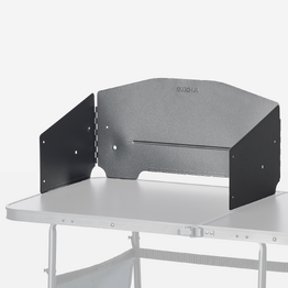 Pare-vent ajustable pour table et meuble de cuisine de camping
