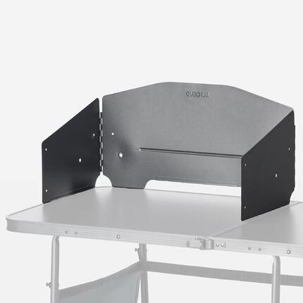 Pare-vent ajustable pour table et meuble de cuisine de camping