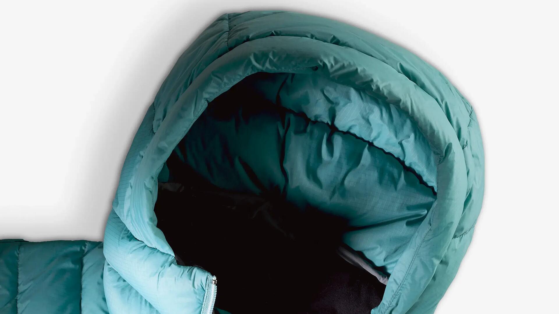 DOUDOUNE A CAPUCHE EN DUVET MT500 F