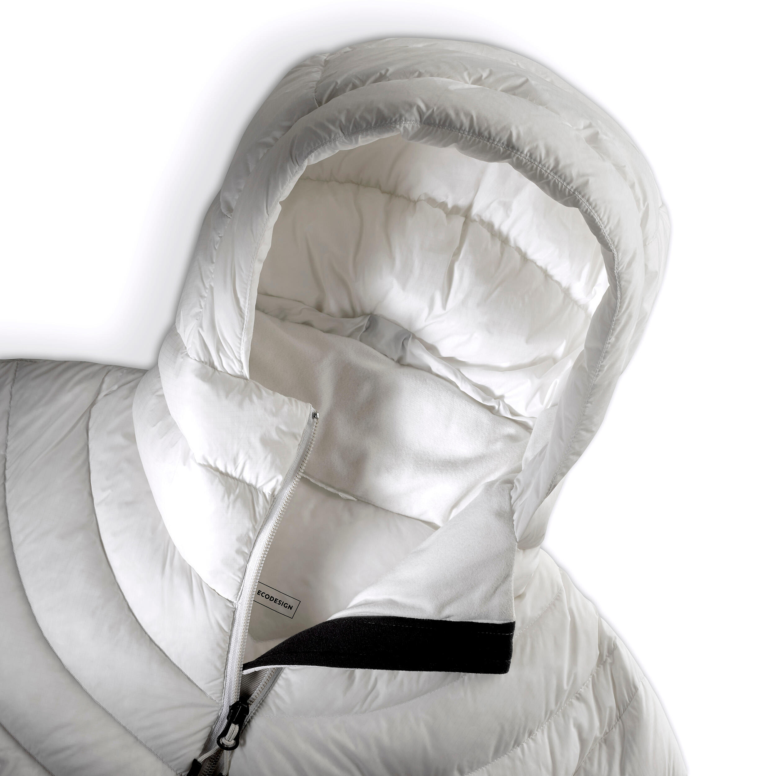 Piumino trekking donna MT500 PIUMA | -10°C | bianco 10/17
