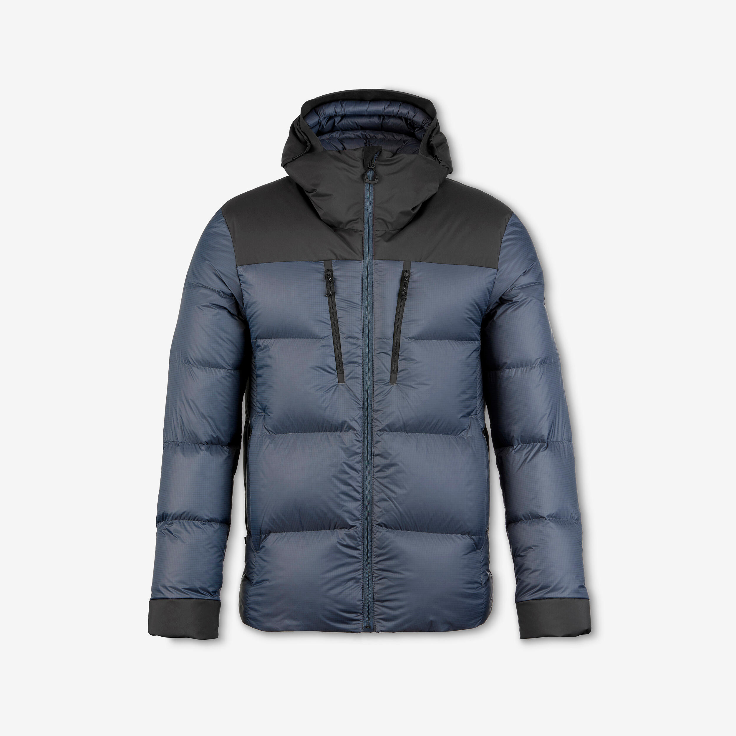 Chaqueta de plumón con capucha -20 °C hombre, MT900 gris  7/7