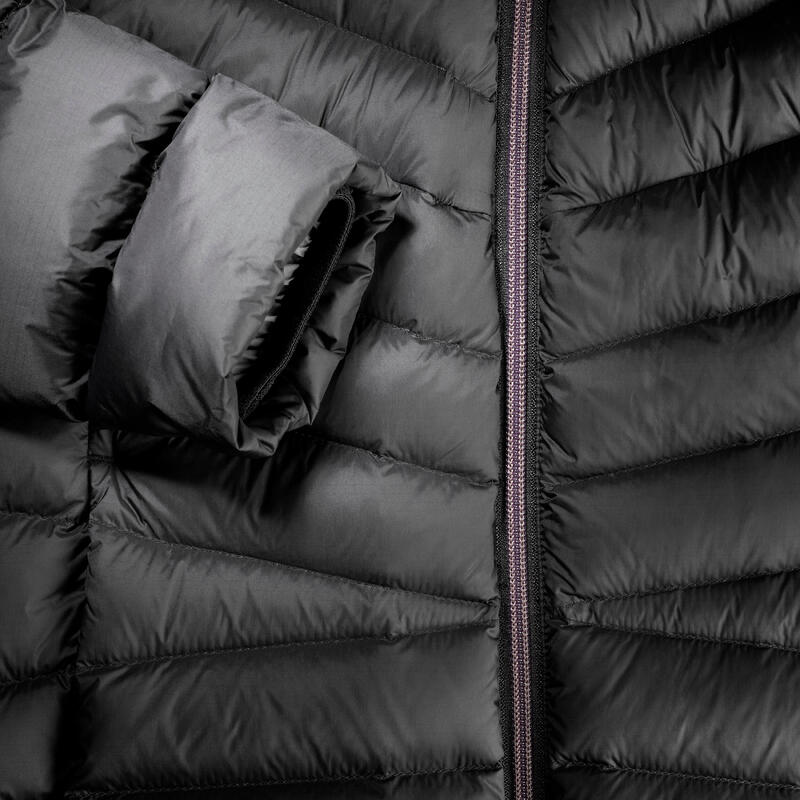 Doudoune à capuche en duvet de trek montagne - MT500 -10 °C - Femme