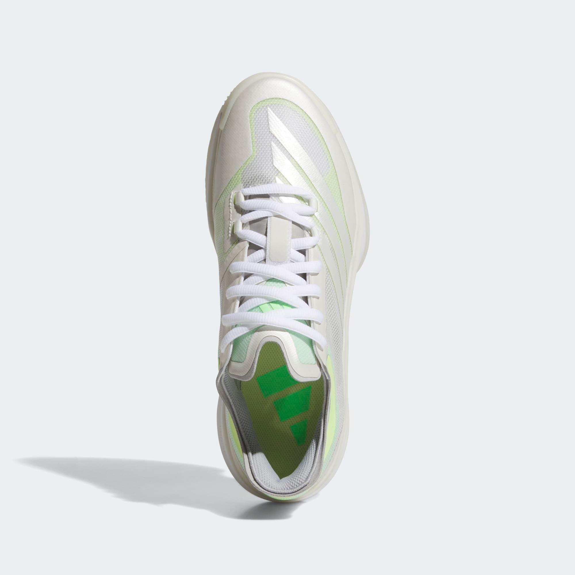 Chaussures de handball Adulte - adidas Adizero Select 3.0 blanc 5/6
