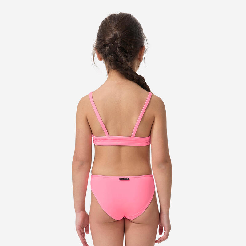 Bikini voor surfen meisjes Bali 100 topje zonder sluiting roze