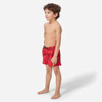 Boy’s swim shorts - 100 happysurf red