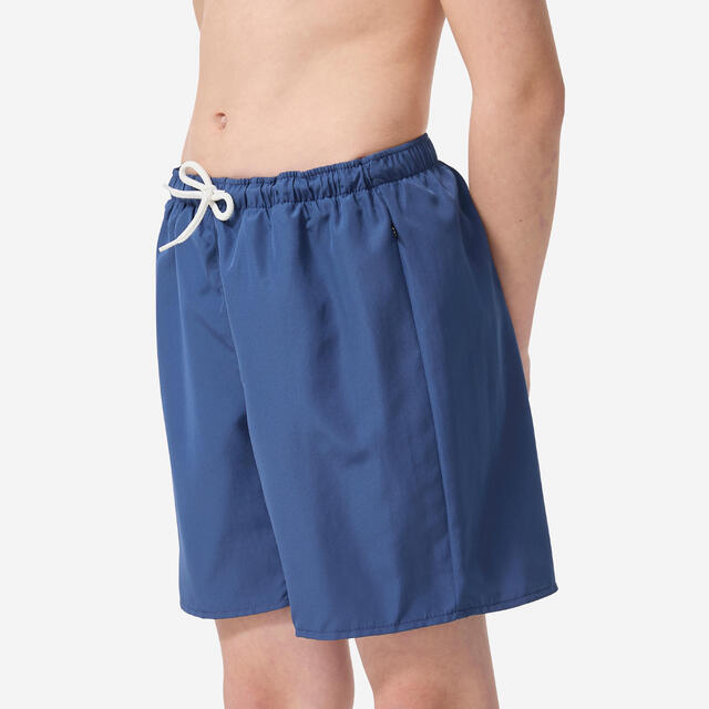 DECATHLON TRAJE DE BAÑO 100 NIÑO AZUL MARINO