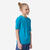 Top solaire anti uv junior bleu turquoise