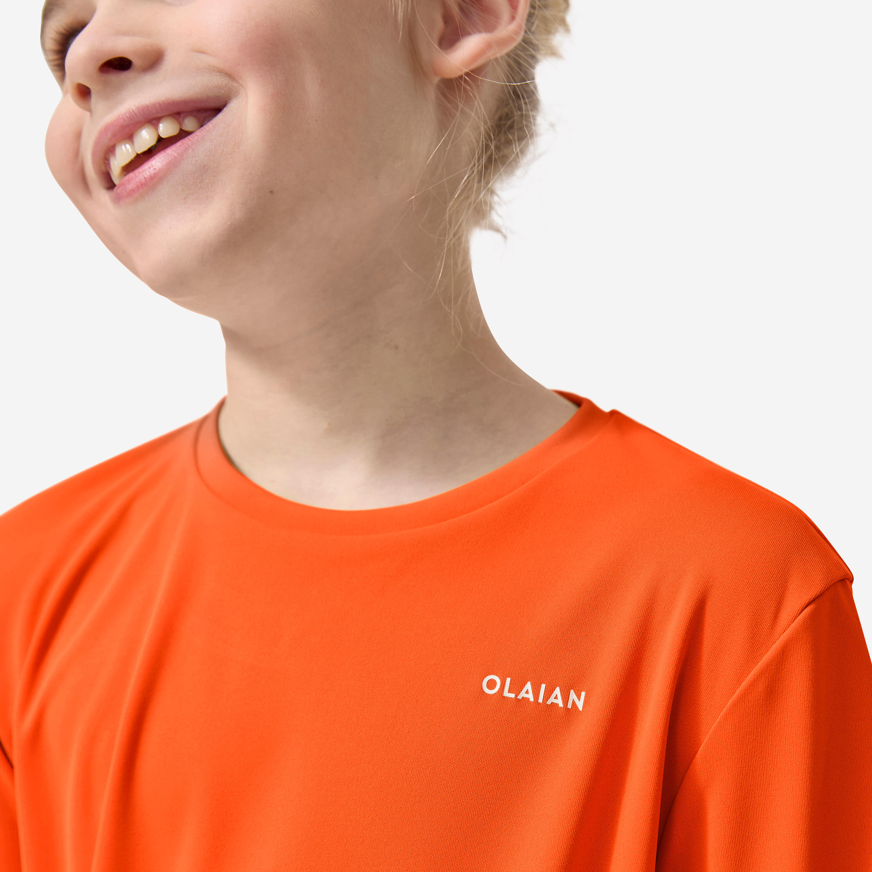 Uv-shirt kind rood 4/4