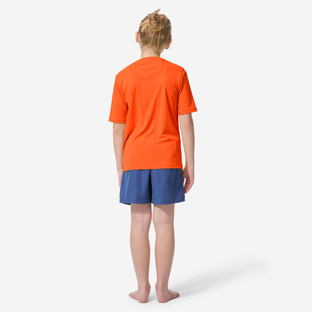 Kid's anti-UV sun top yellow