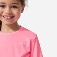 Kid’s water tee shirt anti UV pink