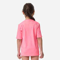 Kid’s water tee shirt anti UV pink