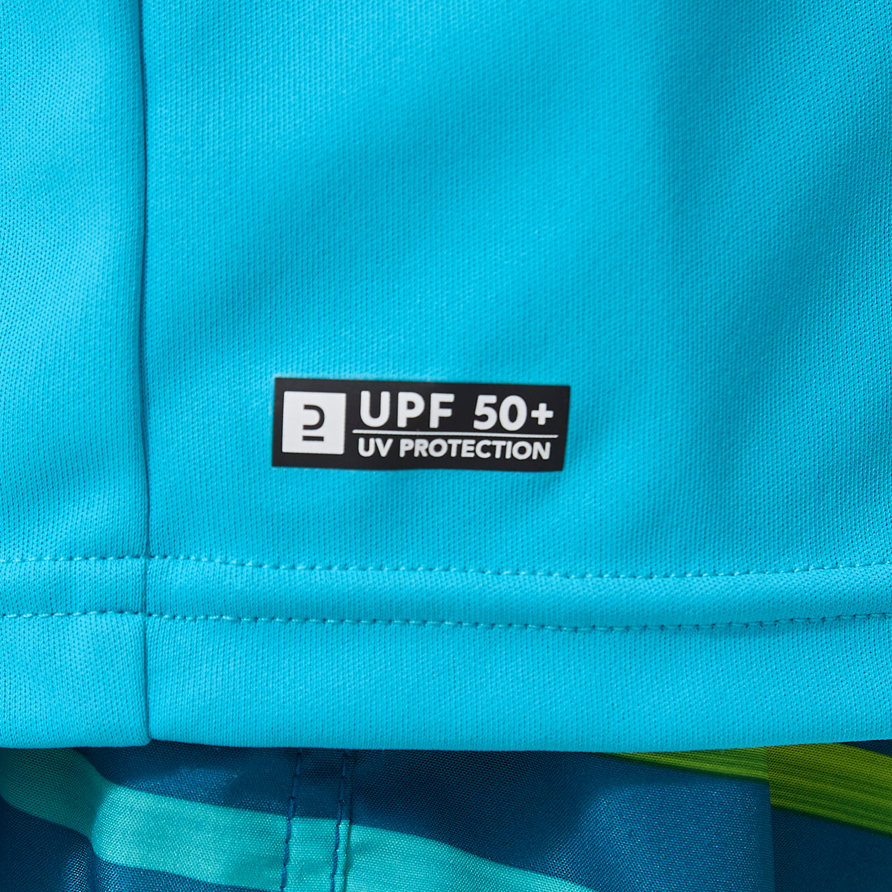 Kids’ Surfing UV Protection Water T-Shirt - Sky Blue