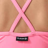 1-piece swimsuit HANALEI 100 - PASTEL PINK