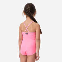 1-piece swimsuit HANALEI 100 - PASTEL PINK