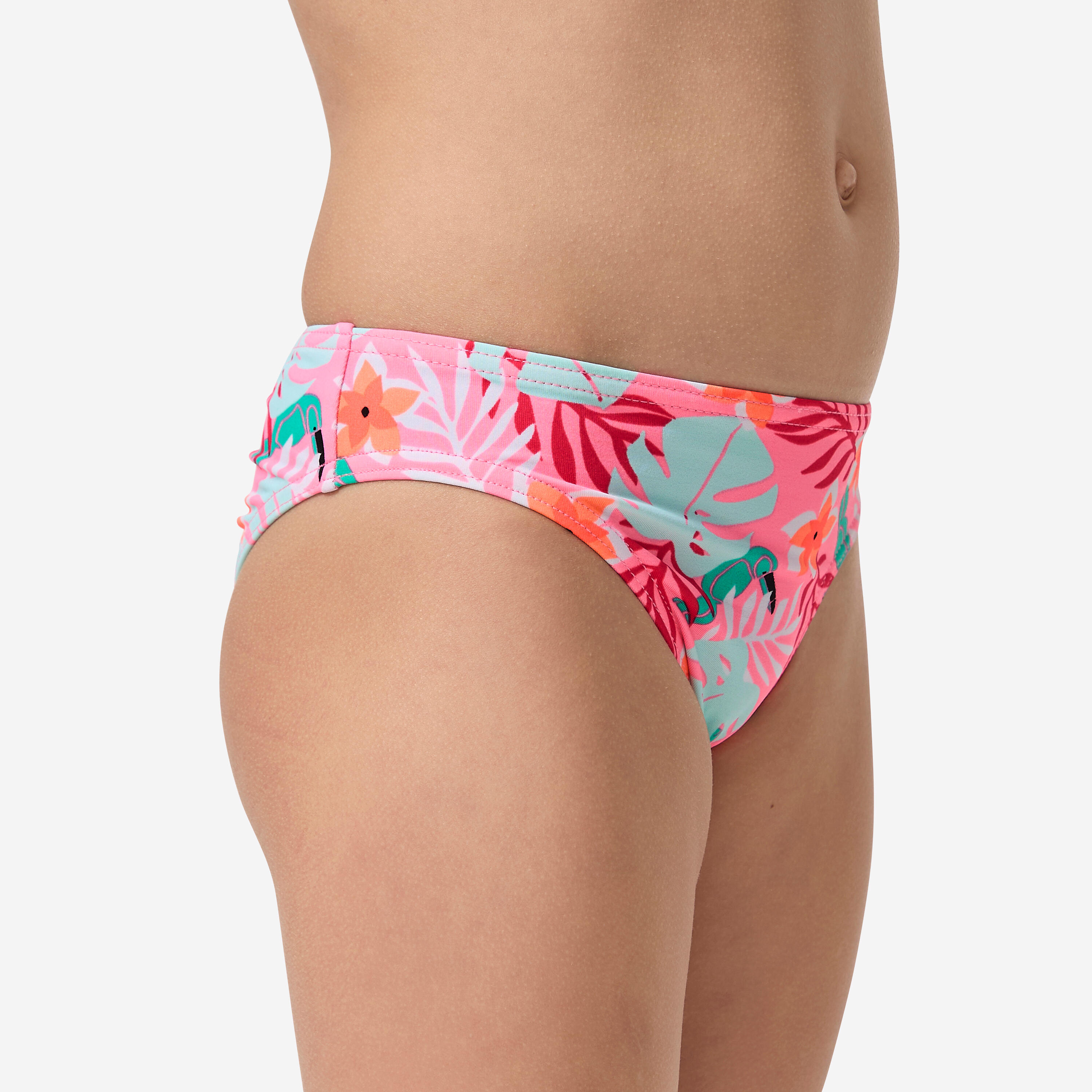 Ensemble Bikini Fille Coral Tropics Corail/rose épaules Dénudées Taille 14 Neuve